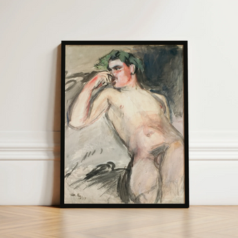 Bacchant - Magnus Enckell Nude Art Print / Canvas Framed Painting Male Figure Expressive Impressionistic Style Hedonistic, Enckell’s, Fever