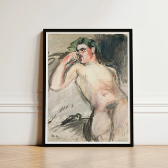 Bacchant - Magnus Enckell Nude Art Print / Canvas Framed Painting Male Figure Soft Earthy Tones Hedonistic, Enckell’s, Fever Dream Slapped