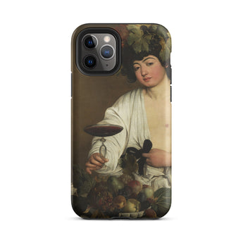 Bacchus - Caravaggio Baroque God Phone Case Iphone 11 Pro / Matte Phone Case Classical Painting Caravaggio Baroque God, Booze Soaked
