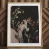 Backstage Bandits - Stampa artistica di sfilata di moda queer / Tela, 24x32’’ / 61x81cm / Cornice naturale / Passe-partout, Poster, Stampe e Opere d’arte visiva,