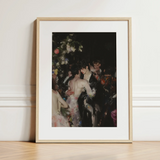 Backstage Bandits - Queer Fashion Show Art Print / Canvas, 12x16’’ / 31x41cm / Natural Frame / Matboard, Posters Prints & Visual Artwork,
