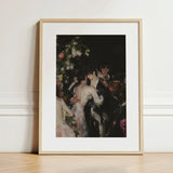 Backstage Bandits - Queer Fashion Show Art Print / Canvas Framed Light Wood Frame White Impressionistic One’s Undressing, Prints