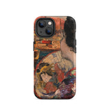 The Balcony - Custodia per iPhone di Edward Atkinson Hornel, 14 / Opaco, Custodie per telefoni cellulari, Toby Leon