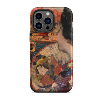 The Balcony - Edward Atkinson Hornel Iphone Case, 14 Pro Max / Matte, Artistic Phone Case