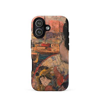 The Balcony - Custodia per iPhone di Edward Atkinson Hornel, 17 / Opaco, Custodie per telefoni cellulari, Toby Leon
