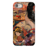The Balcony - Edward Atkinson Hornel Iphone Case, 8 / Matte, Phone Case Japanese Art Geisha Traditional Dress Colorful