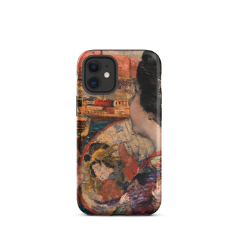 The Balcony - Edward Atkinson Hornel Phone Case Iphone 12 Mini / Matte Artistic Phone Case Edward Atkinson Hornel’s Impressionist Painting,