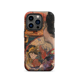 The Balcony - Edward Atkinson Hornel Phone Case Iphone 14 Pro / Matte Artistic Iphone Case Edward Atkinson Hornel’s Impressionist Painting,