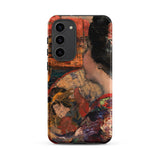 The Balcony - Edward Atkinson Hornel Phone Case Samsung Galaxy S23 Plus / Matte Phone Case Vibrant Impressionistic Painting Two Women