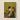 Framed Artwork Stylized Portrait Figure Black Hair Antler-like Gay Demon Child, Twisted Offspring, Shadowy Folds