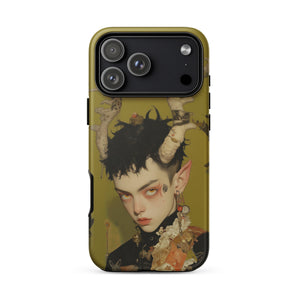 Baphomet’s Bastard - Coque iPhone démon gay, 17 Pro Max / Mat, Coques de téléphone portable, Toby Leon