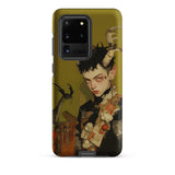 Baphomet’s Bastard - Gay Demon Phone Case, Samsung Galaxy S20 Ultra / Matte, Mobile Cases, Toby Leon
