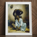Barber of Suez - Leon Bonnat Art Print / Canvas, Prints