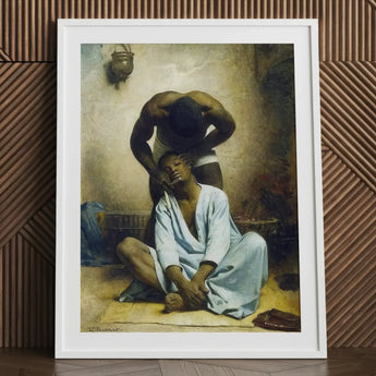 Barber of Suez - Leon Bonnat Art Print / Canvas, Prints