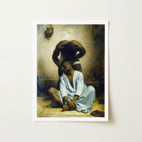 Barber of Suez - Leon Bonnat Art Print / Canvas, Prints