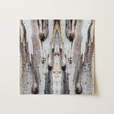Barking Mad 3 - Trippy Tree Trunk Art Print / Canvas, 12x12’’ / 31x31cm / Unframed / no Border, Posters Prints & Visual Artwork, Toby Leon