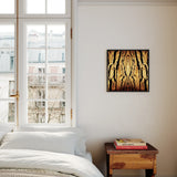 Barking Mad - Trippiger Baumstamm-Kunstdruck / Leinwand, Poster, Drucke & visuelle Kunstwerke, Toby Leon