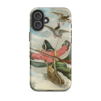 Baron Munchausen - Custodia per iPhone di Alphonse Adolphe Bichard, 16 Plus / Opaca, Custodie per telefoni, Toby Leon
