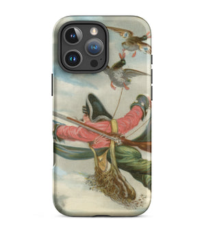 Iphone 16 Pro Max / Matte Baron Munchausen - Alphonse Adolphe Bichard Phone Case, Interpretations, Munchausen’s Improbable Adventure