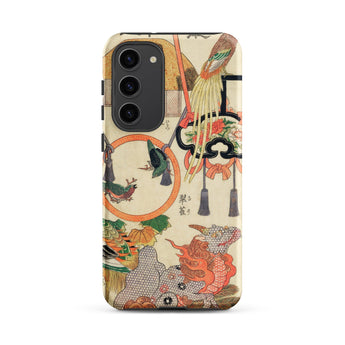 Basketry Work - Ichida Shoshichiro of Naniwa Phone Case, Samsung Galaxy S23 Plus / Matte, Mobile Cases, Toby Leon
