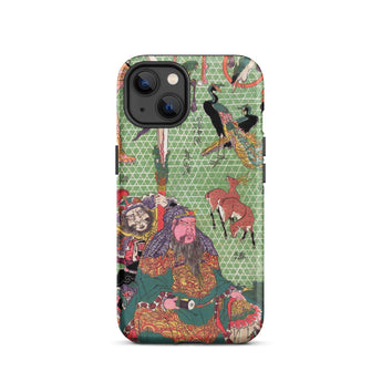 Lavoro di intreccio di cesti di Ichida Shoshichiro di Naniwa - Custodia Iphone di Utagawa Kunisada, 13 / Opaca, Custodie per telefoni cellulari, Toby Leon