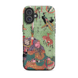 Lavoro di intreccio di cesti di Ichida Shoshichiro di Naniwa - Custodia Iphone di Utagawa Kunisada, 16 Plus / Opaca, Custodie per telefoni cellulari, Toby Leon