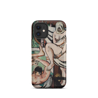 The Bath - Max Beckmann Expressionist Iphone Case, 12 / Matte, Phone Case Nude Figures