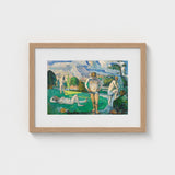 Bathers at Rest - Paul Cézanne Fine Art Print / Canvas Cézanne’s, Geological Outcrop, Prints