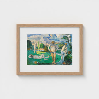 Bathers at Rest - Paul Cézanne Fine Art Print / Canvas Cézanne’s, Geological Outcrop, Prints