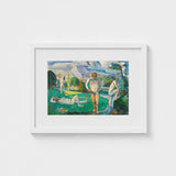 Bathers at Rest - Paul Cézanne Fine Art Print / Canvas Cézanne’s, Geological Outcrop, Prints