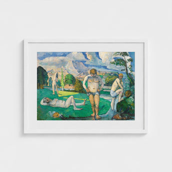 Bathers at Rest - Paul Cézanne Fine Art Print / Canvas Cézanne’s, Geological Outcrop, Prints