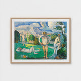 Bathers at Rest - Paul Cézanne Fine Art Print / Canvas Cézanne’s, Geological Outcrop, Prints