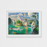 Bathers at Rest - Paul Cézanne Fine Art Print / Canvas Cézanne’s, Geological Outcrop, Prints