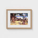 Bathers - John Singer Sargent Art Print / Canvas, Sun-drenched Fever Dream, Gay Prints