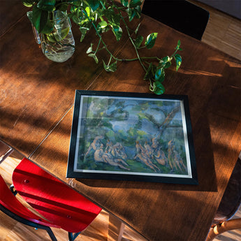 I bagnanti - stampa d'arte di Paul Cezanne / tela, poster, stampe e opere d'arte visiva, Toby Leon