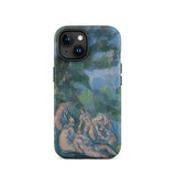 The Bathers - Custodia per iPhone di Paul Cezanne, 15 / Opaca, Custodie per telefono, Toby Leon