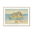 The Sunbathers - Henry Scott Tuke Fine Art Print, Framed Watercolor Painting
