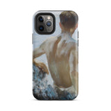 Beach Study - Henry Scott Tuke Phone Case Iphone 11 Pro / Matte Phone Case Painted Figure Beach Study, Henry Scott Tuke, Sunlit Reverie