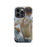 Beach Study - Henry Scott Tuke Phone Case Iphone 13 Pro / Matte Phone Case Painting Man Beach Study, Henry Scott Tuke, Sunlit Reverie