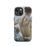 Beach Study - Henry Scott Tuke Phone Case Iphone 14 / Matte Phone Case Painting Man Beach Study, Henry Scott Tuke, Sunlit Reverie