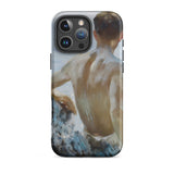 Beach Study - Henry Scott Tuke Phone Case Iphone 16 Pro Max / Matte Phone Case Painting Man Beach Study, Henry Scott Tuke, Sunlit Reverie