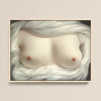 Beauty Revealed - Sarah Goodridge Art Print / Canvas, 16x12’’ / 41x31cm / Natural Frame, Posters Prints & Visual Artwork, Toby Leon
