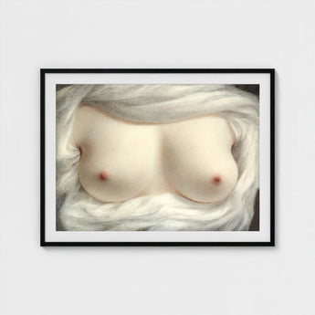 Beauty Revealed - Sarah Goodridge Art Print / Canvas, Painted, Private Love Token, Widowed Senator Daniel, Webster Prints