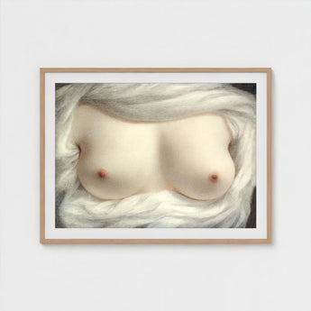 Beauty Revealed - Sarah Goodridge Art Print / Canvas, Painted, Private Love Token, Widowed Senator Daniel, Webster Prints