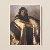Bedouin Chief - John Singer Sargent Art Print / Canvas, 12x16’’ / 31x41cm / Natural Frame, Prints, Toby Leon