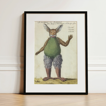 Beelzebub - Compendium of Demonology Art Print / Canvas, 12x16’’ / 31x41cm / Black Frame / Matboard, Posters Prints & Visual Artwork, Toby