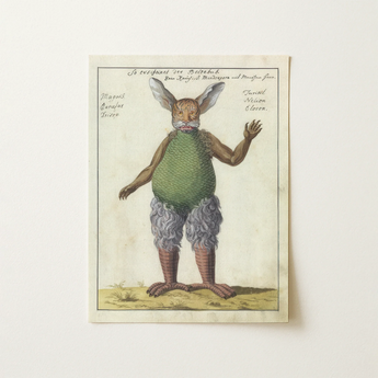 Beelzebub - Compendium of Demonology Art Print / Canvas, 12x16’’ / 31x41cm / Unframed / no Border, Posters Prints & Visual Artwork, Toby