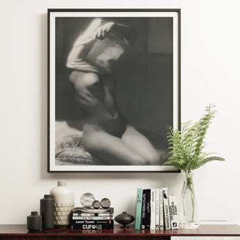 Before Going to Sleep - Stampa d'arte di Michael Heumuller / Tela, Poster, stampe e arte visiva, Toby Leon