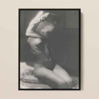 Before Going to Sleep - Stampa d'arte di Michael Heumuller / Tela, 12x16’’ / 31x41cm / Cornice nera, Poster, stampe e arte visiva, Toby Leon