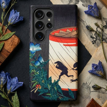 Bellflower and Lantern - Hiroaki Takahashi Phone Case, Mobile Cases, Toby Leon